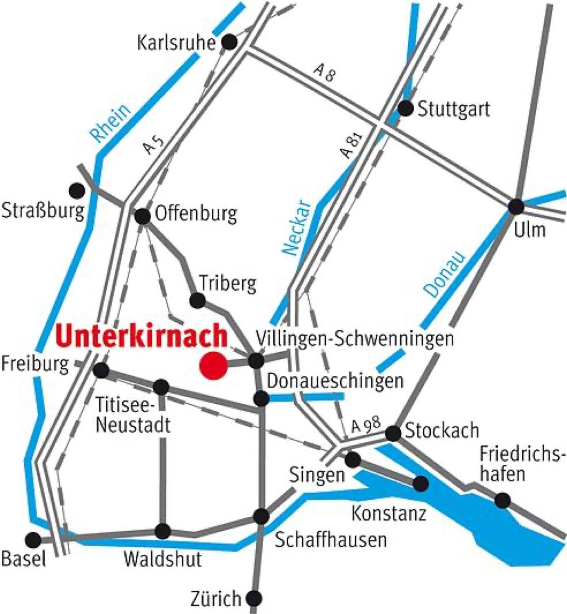 Ferienwohnungen Seeblick Unterkirnach ภายนอก รูปภาพ